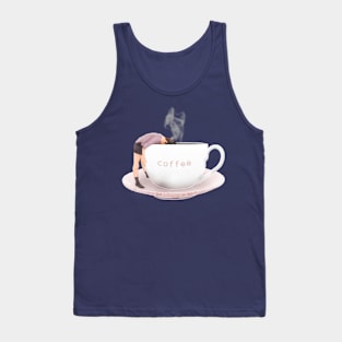 Drowning in coffee Tank Top